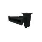 Astralpool - Skimmer Norm Xxl Prestige Grande meurtiere Vis Parker Gris Anthracite