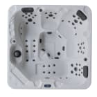 Astralpool - Spa 5 Places Maguana Cuve Blanche Habillage Synthétique Gris Anthracite