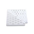Astralpool - Angle Caillebotis 90° H22 L335 en copolymere et polypropylene injecte, blanc