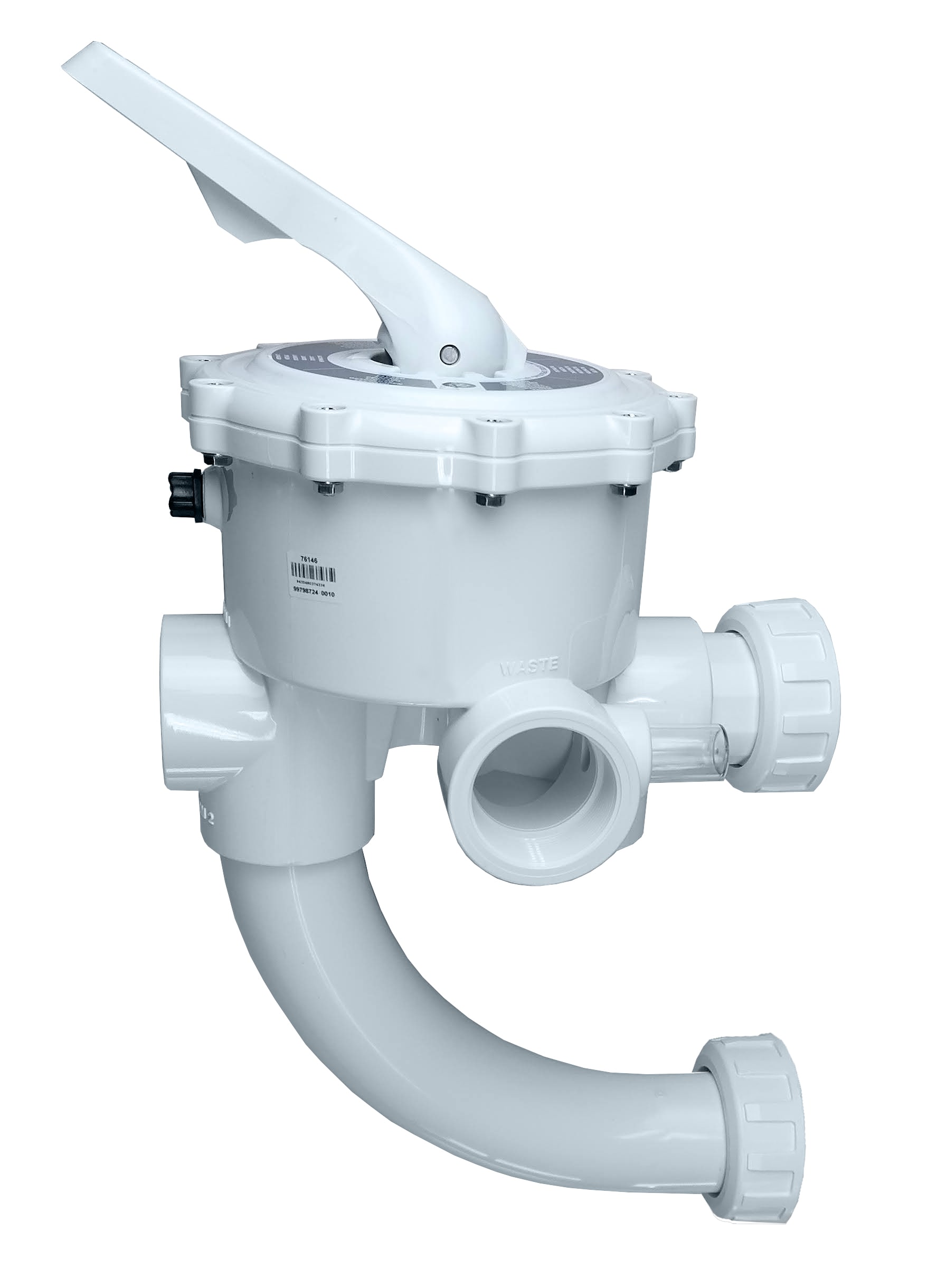 Astralpool - VANNE MULTIVOIES BLANCHE 2" AVEC MONTAGE CLASSIC PLUS