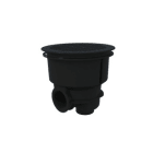 Astralpool - Bonde Fond Norm Circulaire Anti Vortex Abs Gris Anthracite