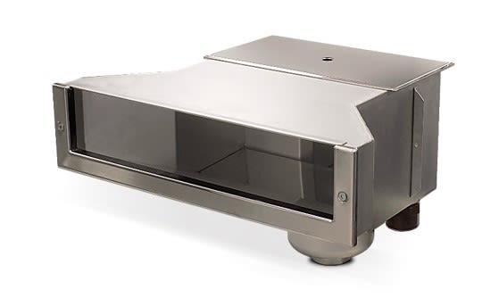 Astralpool - Skimmer miroir SLIM A-650 HIGH LEVEL INOX