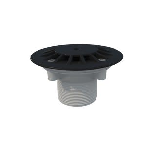 Astralpool - Bouche Refoulement Beton Hydraulicite Inversee Gris Anthracite