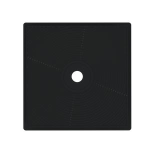 Astralpool - couv rond+ cadre carre skim gris anthrac