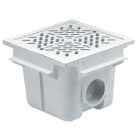 Astralpool - Bonde De Fond Beton Abs Grille Carree 210X210