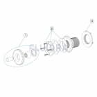 Astralpool - BOUCHE REF.LIN.ECROU 2" BOIS 32323