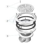 Astralpool - Bonde De Fond Liner Abs D210 Parker Beige