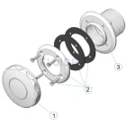 Astralpool - Prise Balai Blanche