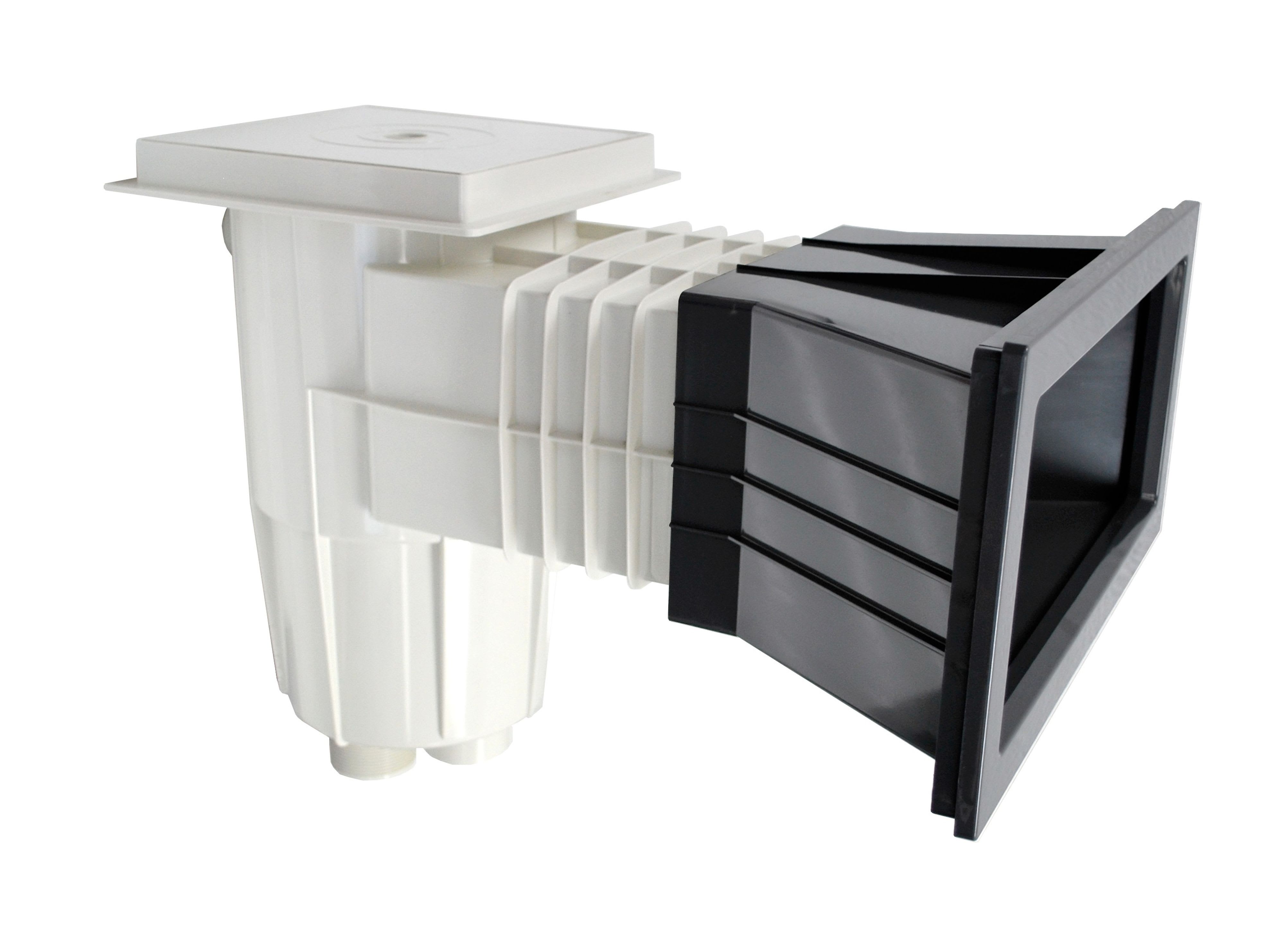 Astralpool - Skimmer Liner 15L Couv Carre Gm Parker Gris Anthracite