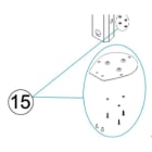 Astralpool - PLATINE DOUCHE 36848