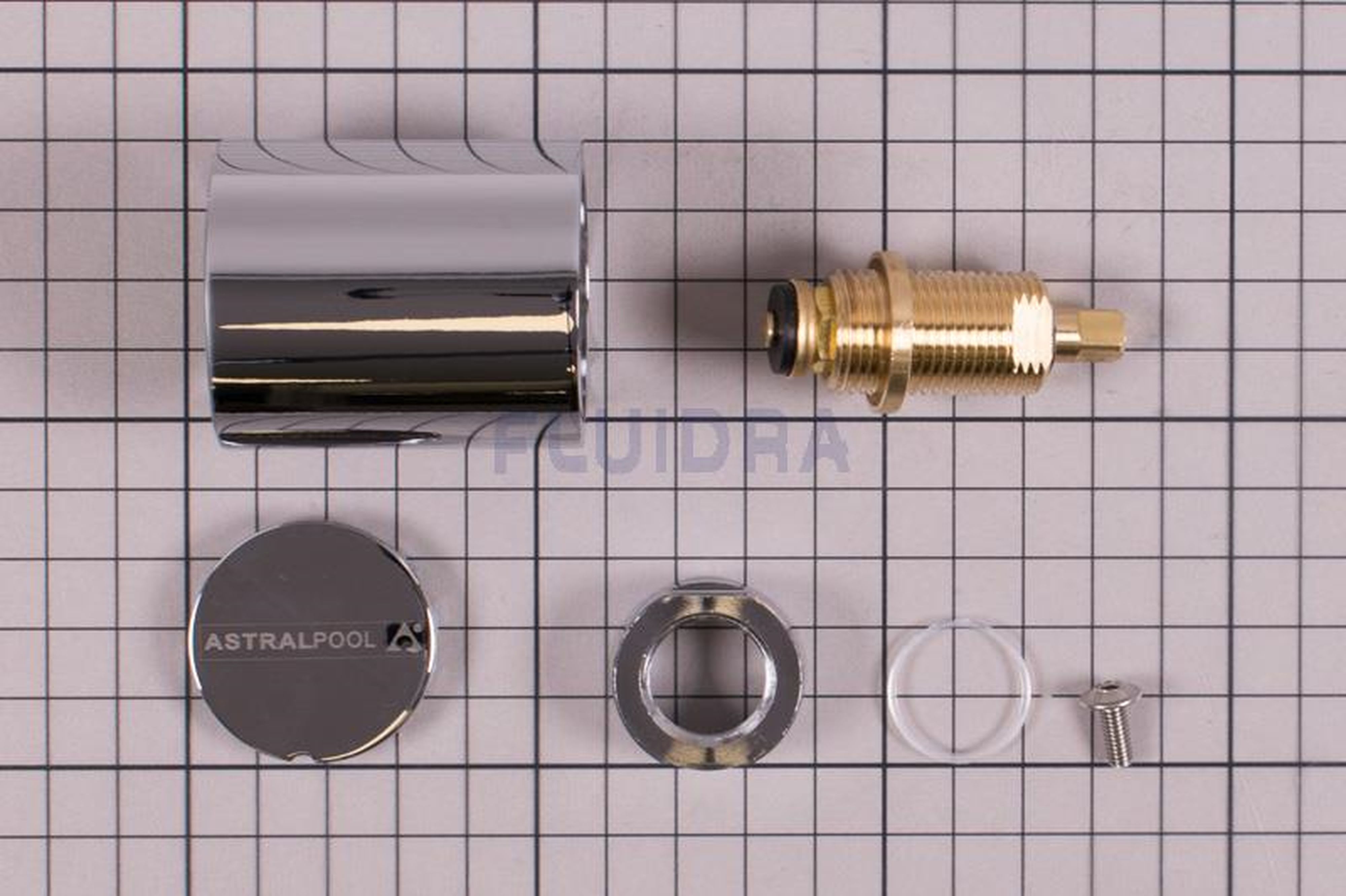 Astralpool - ENS ROBINET DOUCHE CYLINDRIQUE 52718