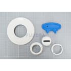 Astralpool - ENS BOULE RAINUREE COMPLETE BUSE NORMA