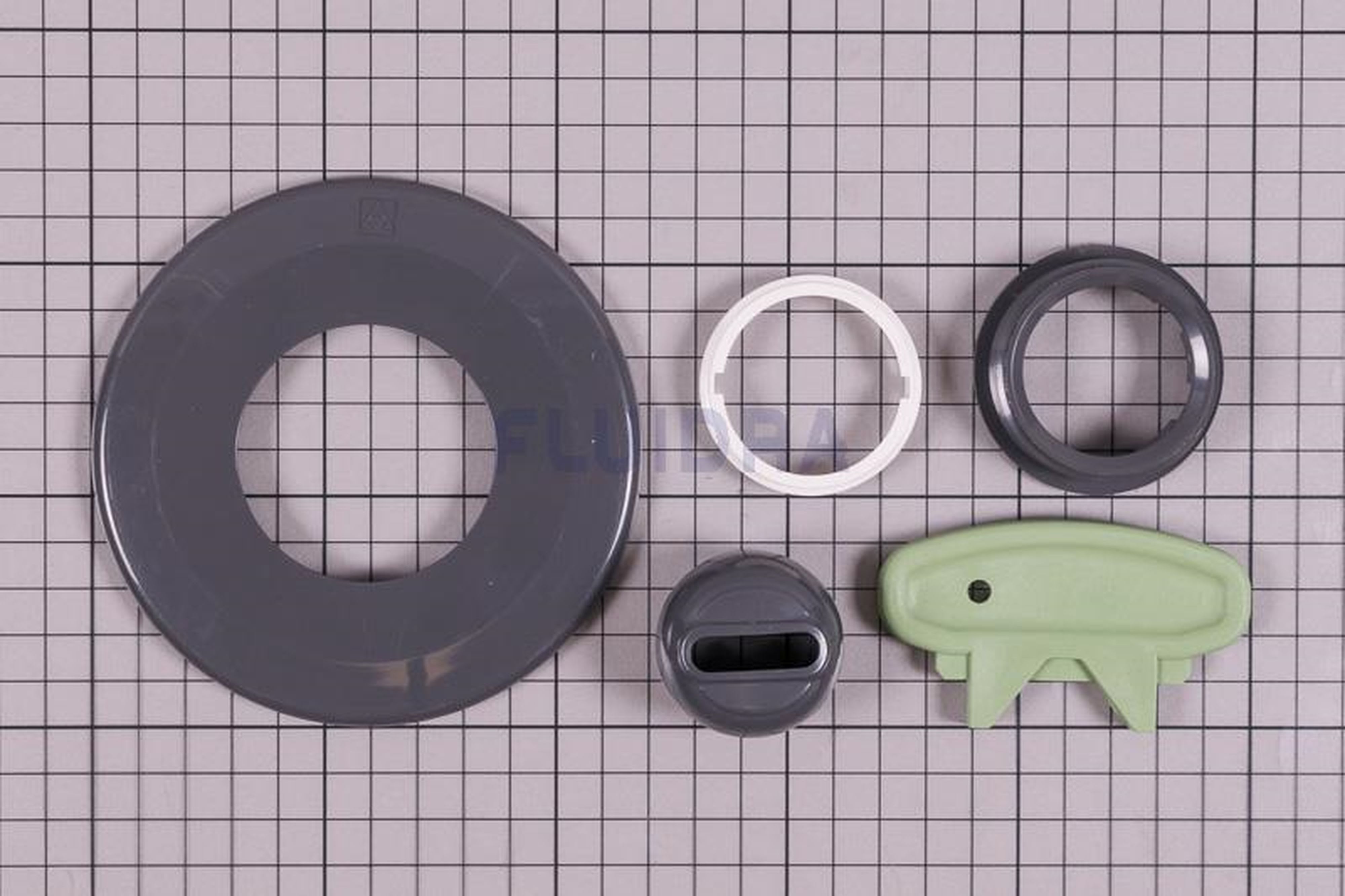 Astralpool - ENS BOULE RAINUREE COMPLETE BUSE NORMA