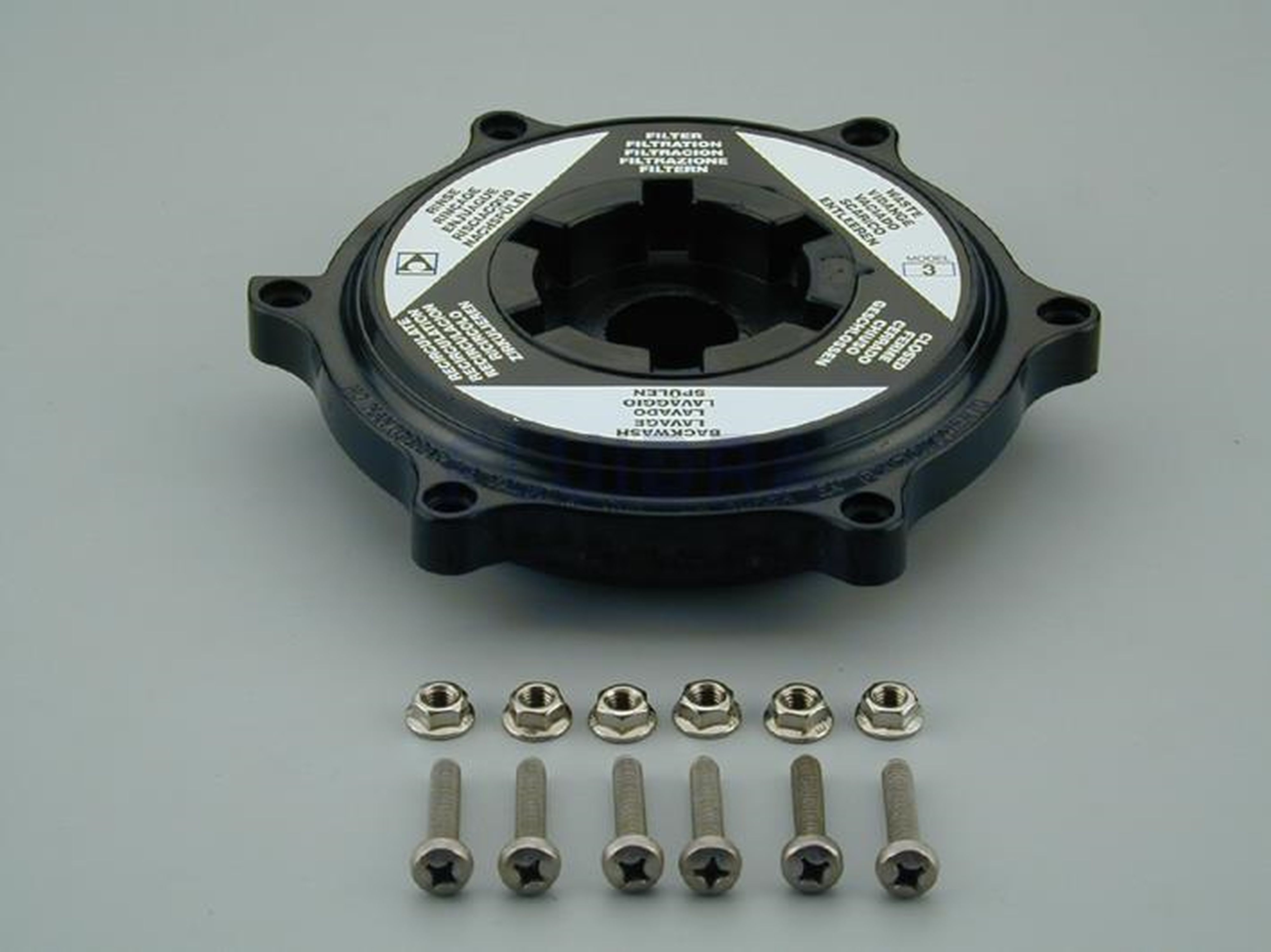 Astralpool - COUVERCLE NOIR AVEC INSCRIPTIO