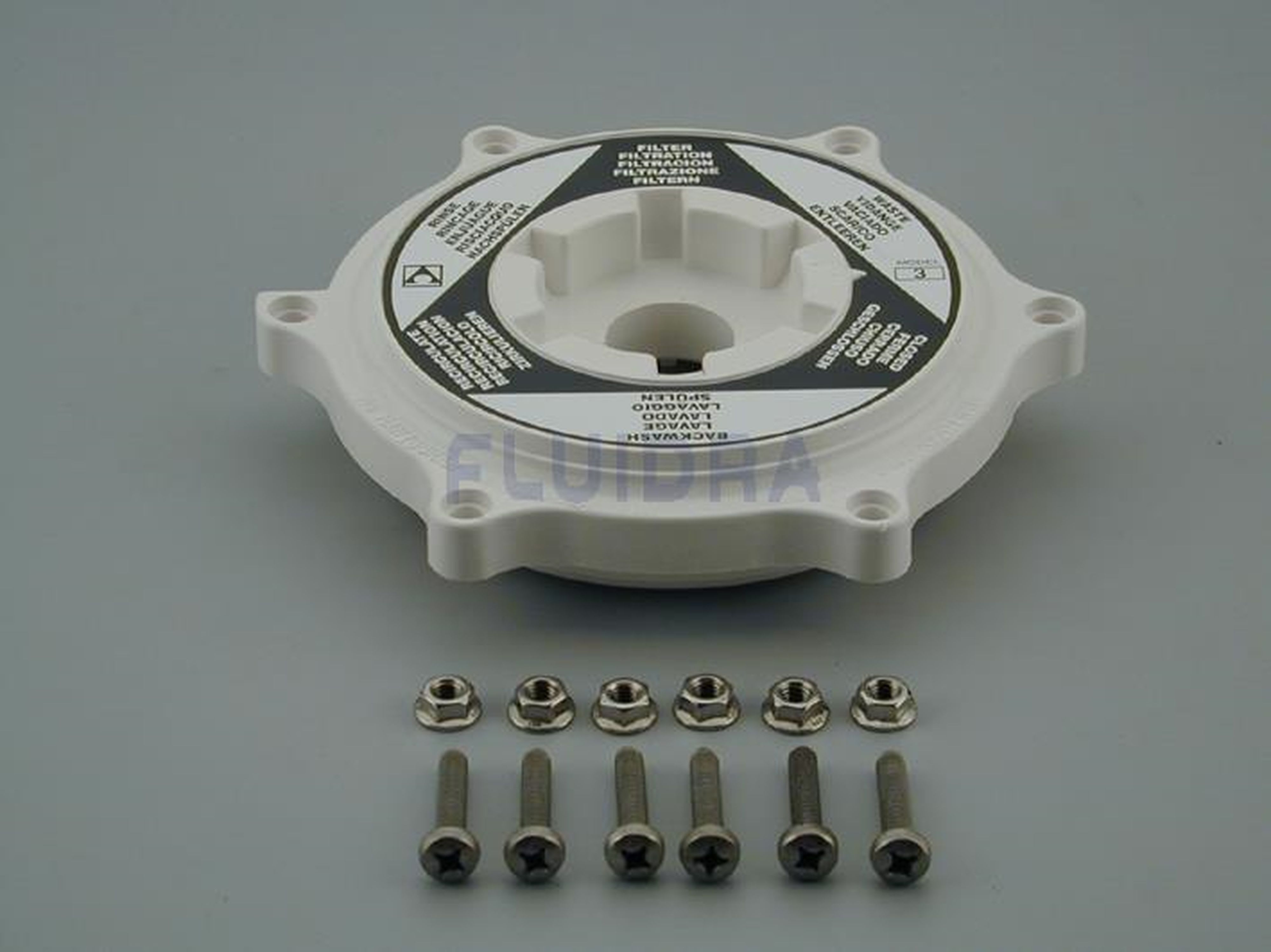 Astralpool - COUVERCLE BLANC AVEC INSCRIPTI