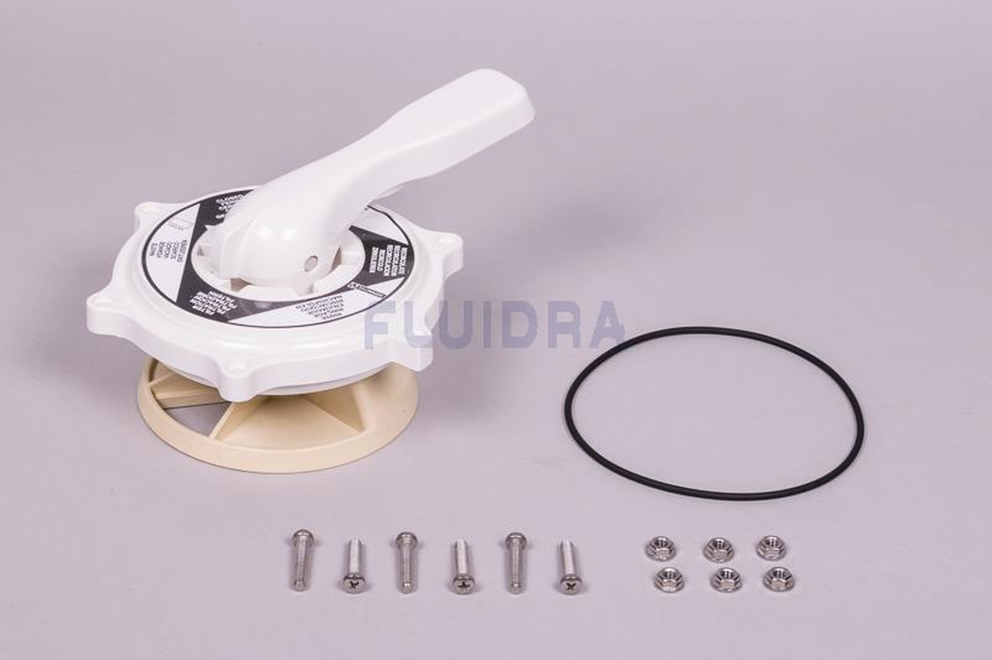 Astralpool - COUVERCLE BLANC ET BOISSEAU 1