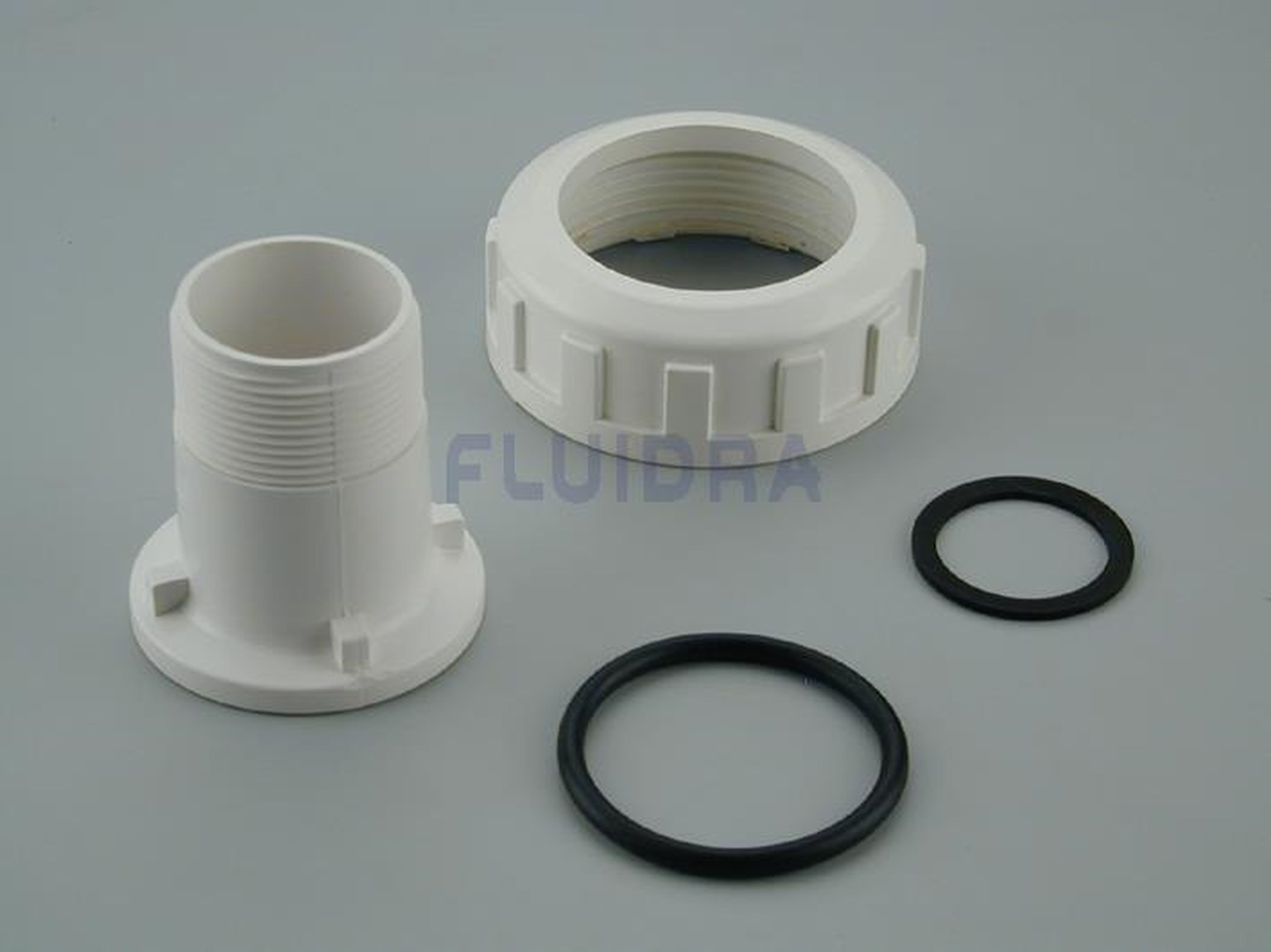 Astralpool - SORTIE DROITE BLANCHE 1 1/2'' NM