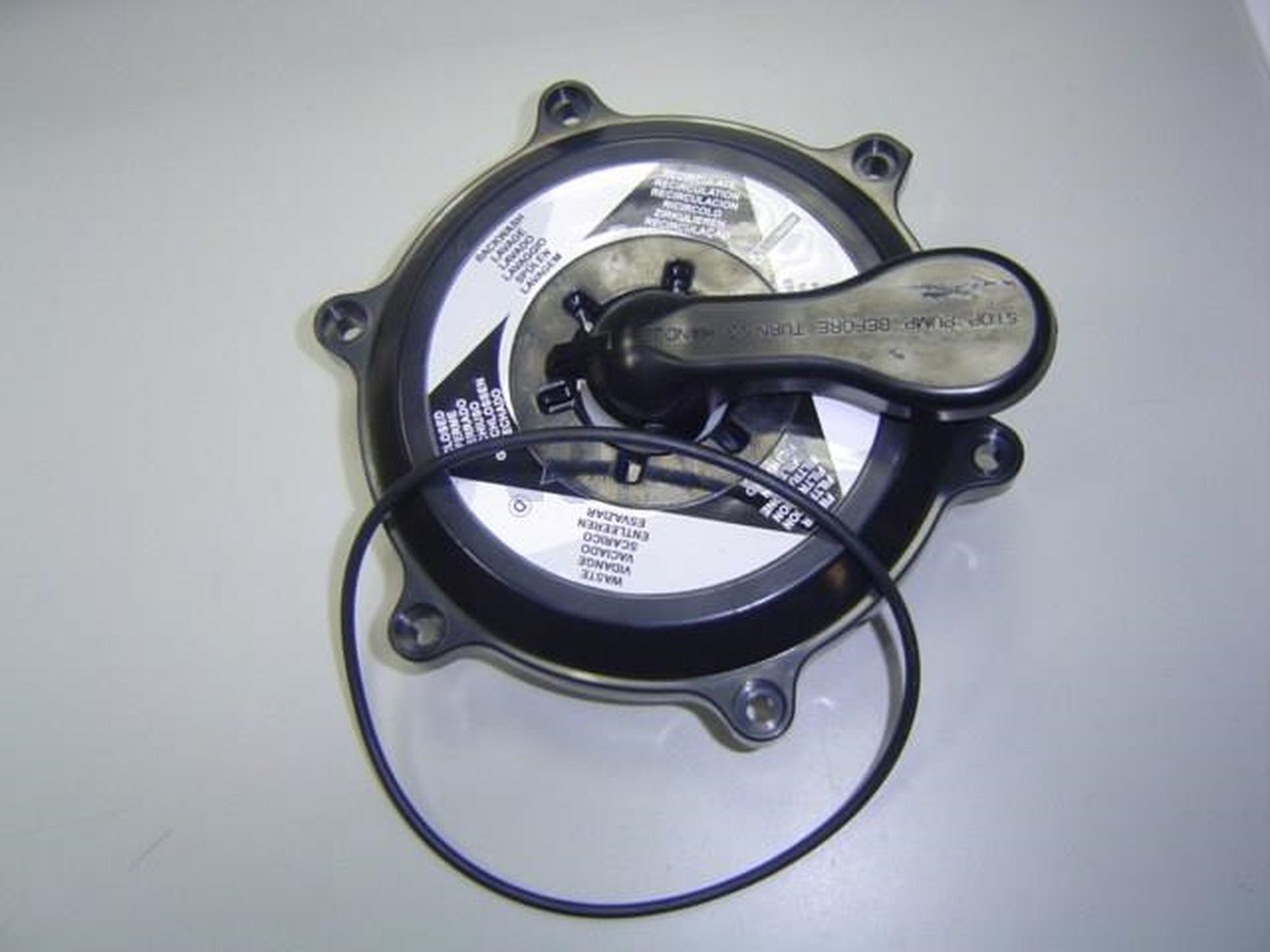 Astralpool - ENS SUPERIEUR NOIR VANNE FLAT 1"1/2