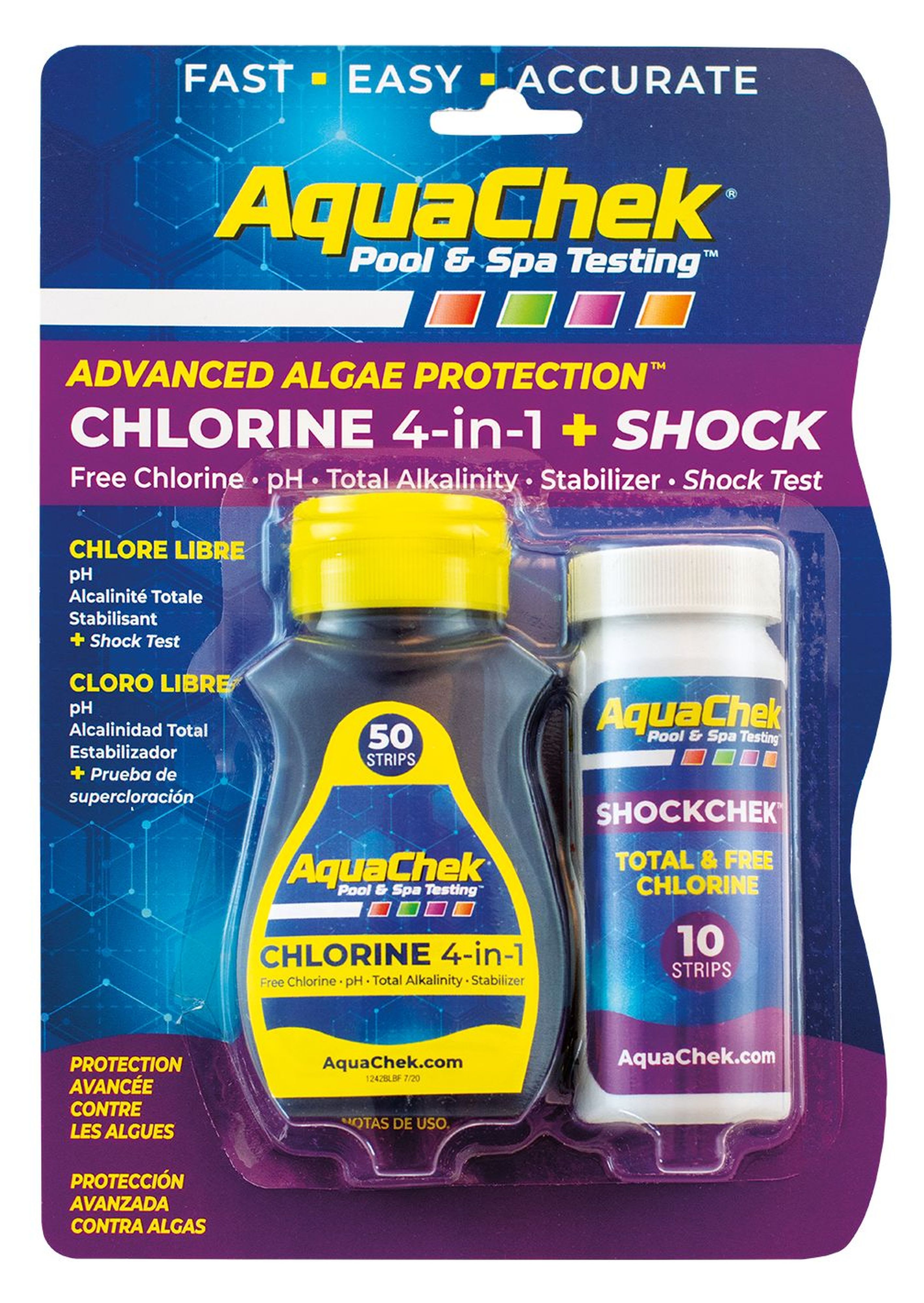 Astralpool - AQUACHEK CHLORINE 4 IN 1 + SHOCK
