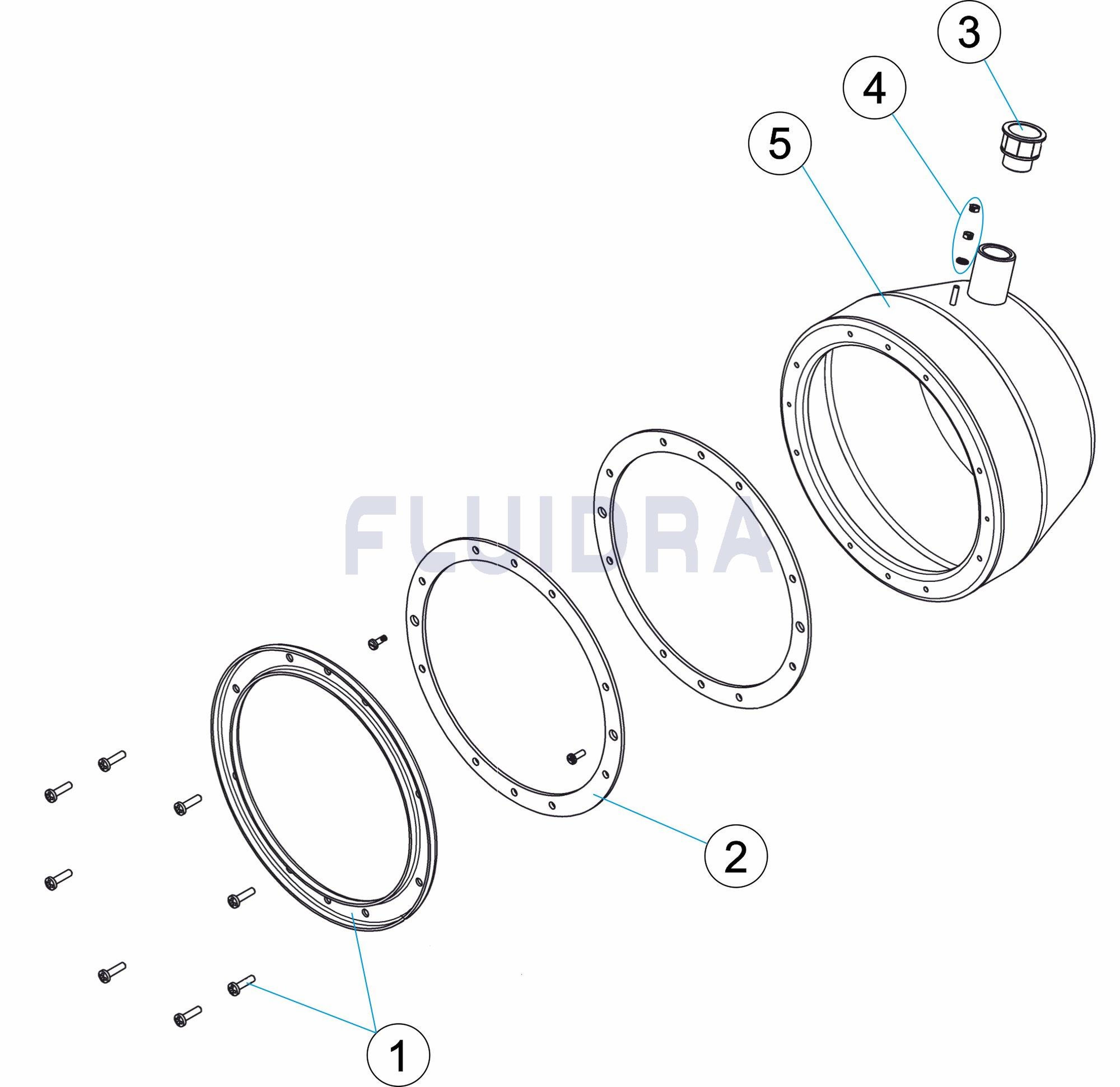 Astralpool - Niche Lumiplus Inox Par56 Piscine Beton