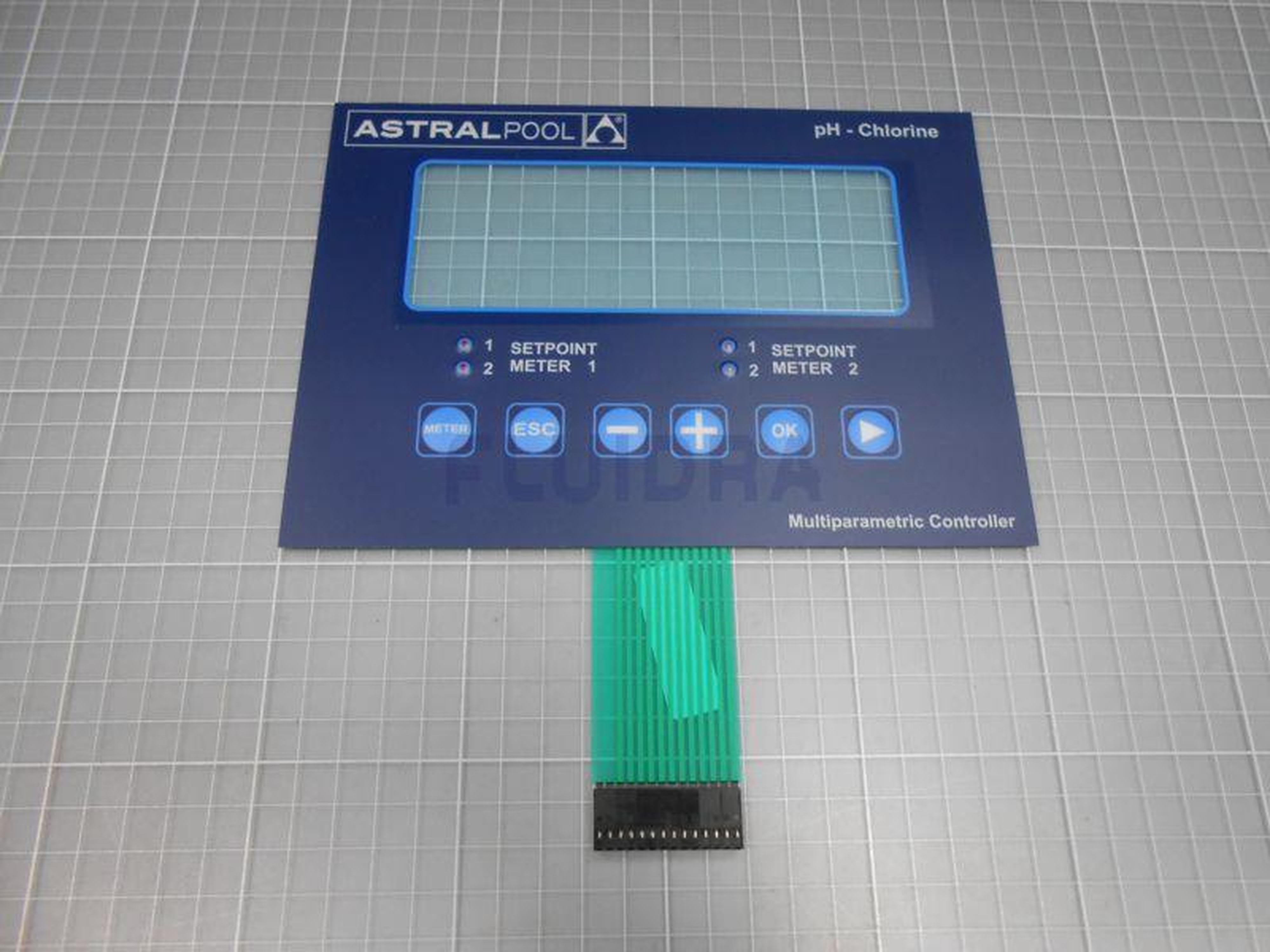 Astralpool - CLAVIER AUTOCOLLANT TABLEAU STARLUX