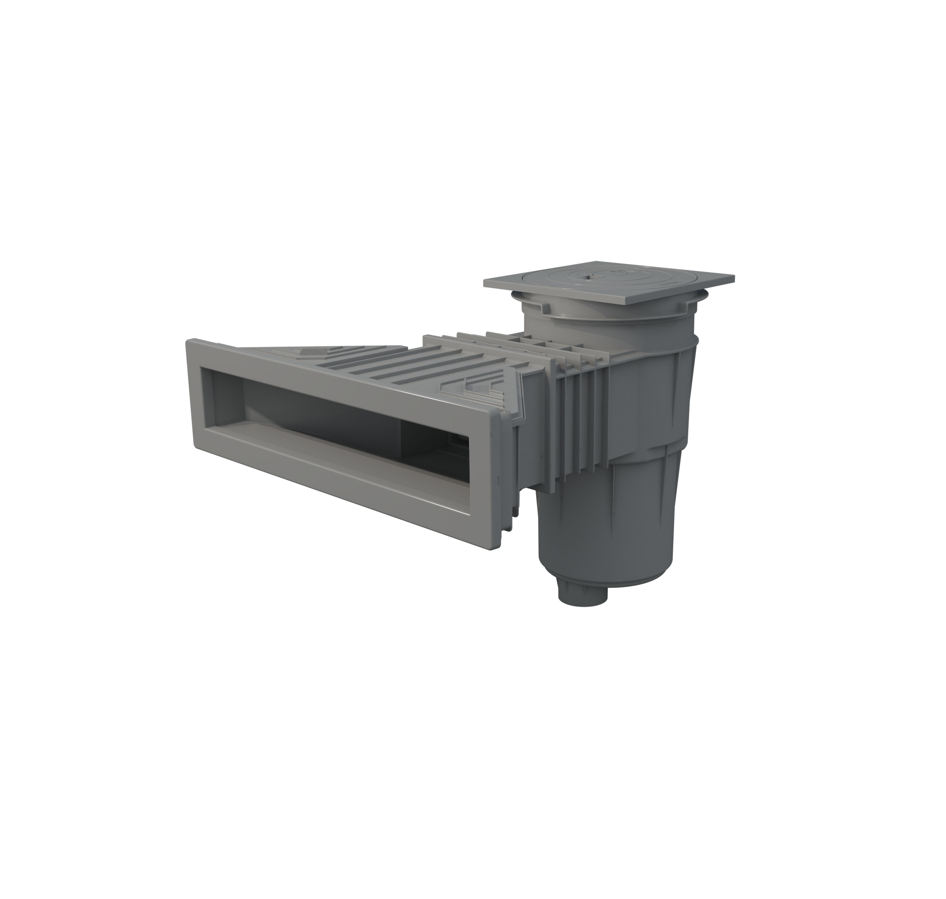 Astralpool - Skimmer Norm Xxl Prestige Grande meurtiere Vis Metrique Gris