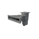 Astralpool - Skimmer Norm Xxl Prestige Grande meurtiere Vis Metrique Gris