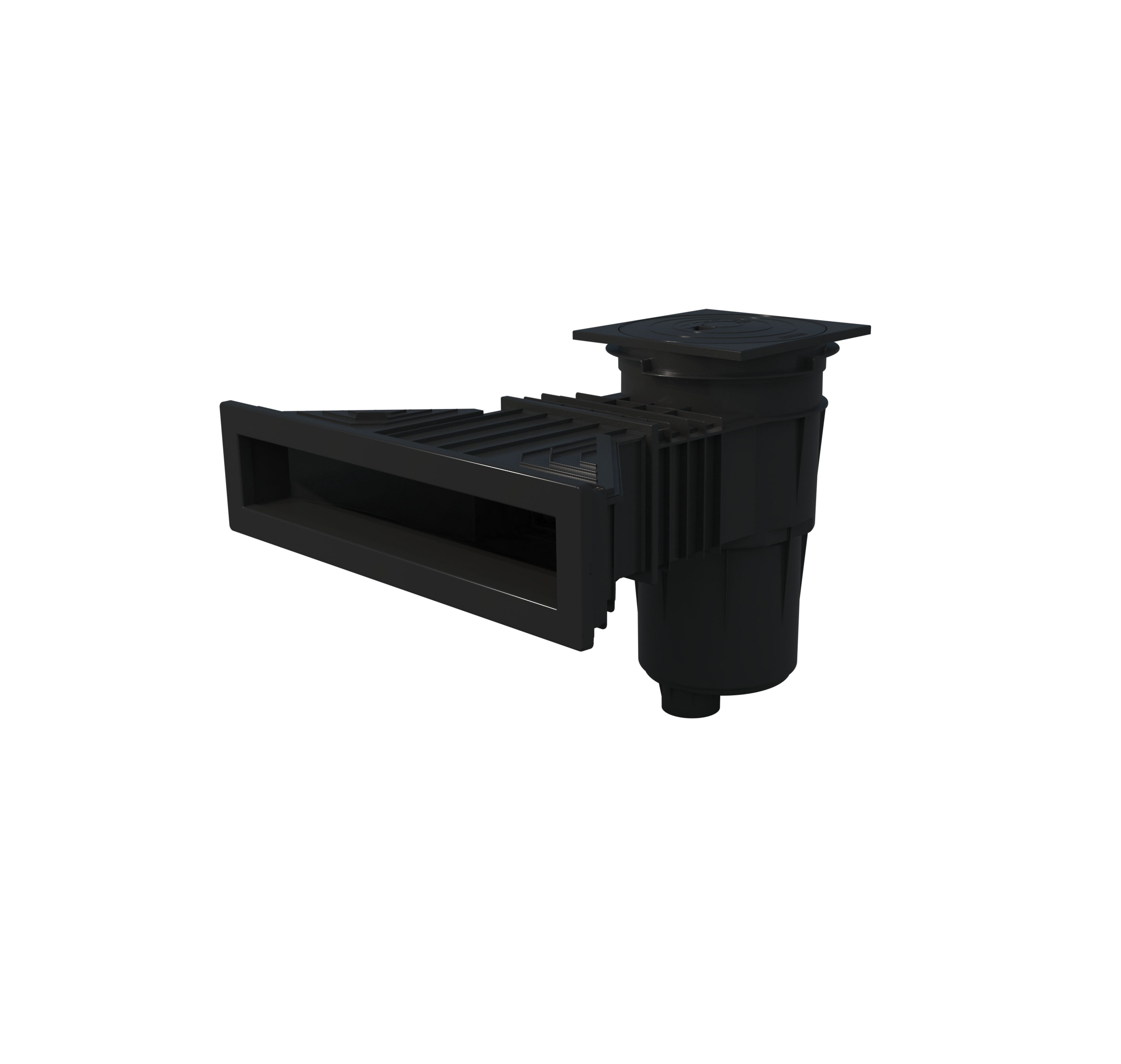 Astralpool - Skimmer Norm Xxl Prestige Grande meurtiere Vis Metrique Gris Anthracite