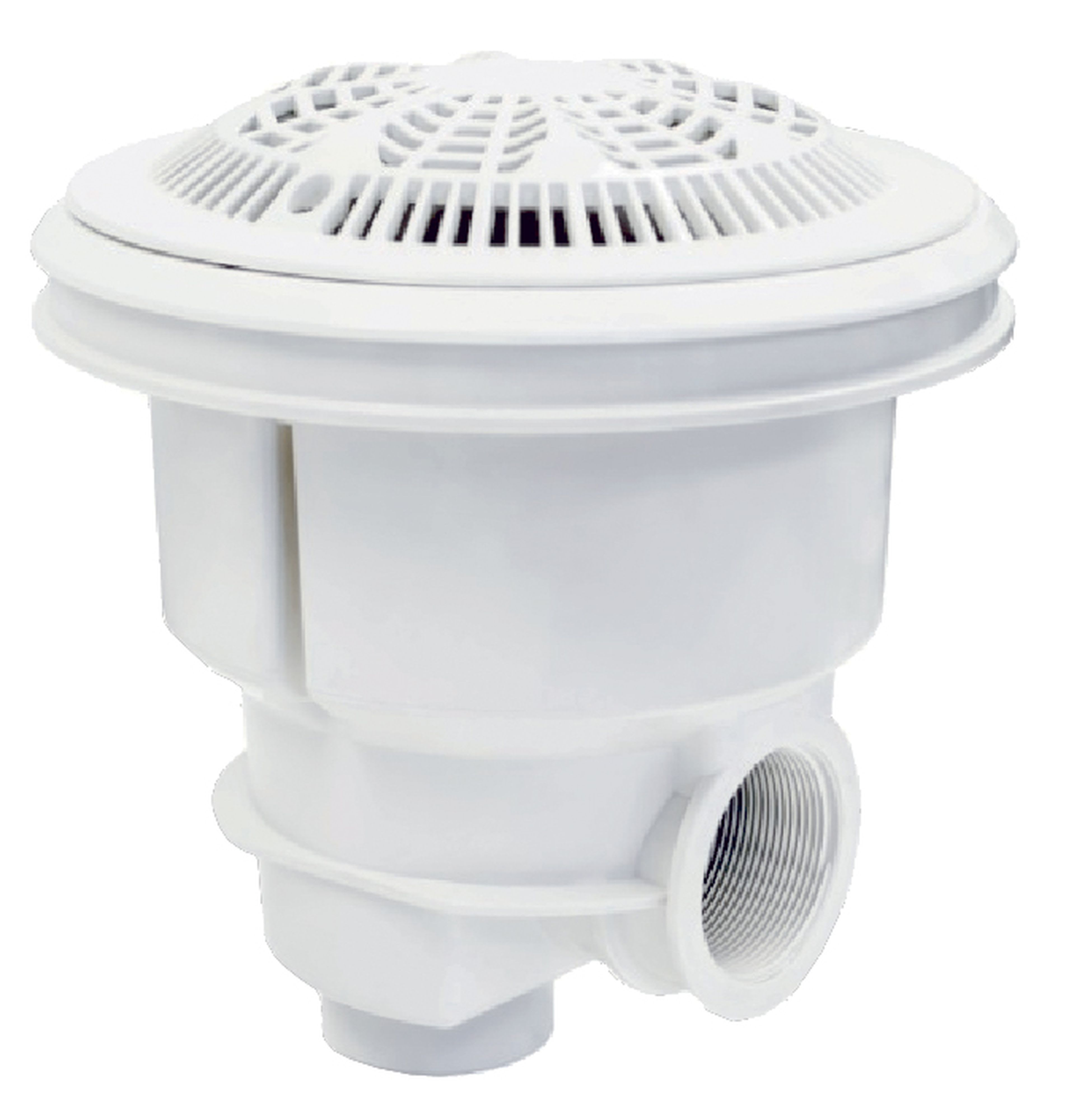 Astralpool - Bonde Fond Norm Circulaire Anti Vortex Abs Blanc