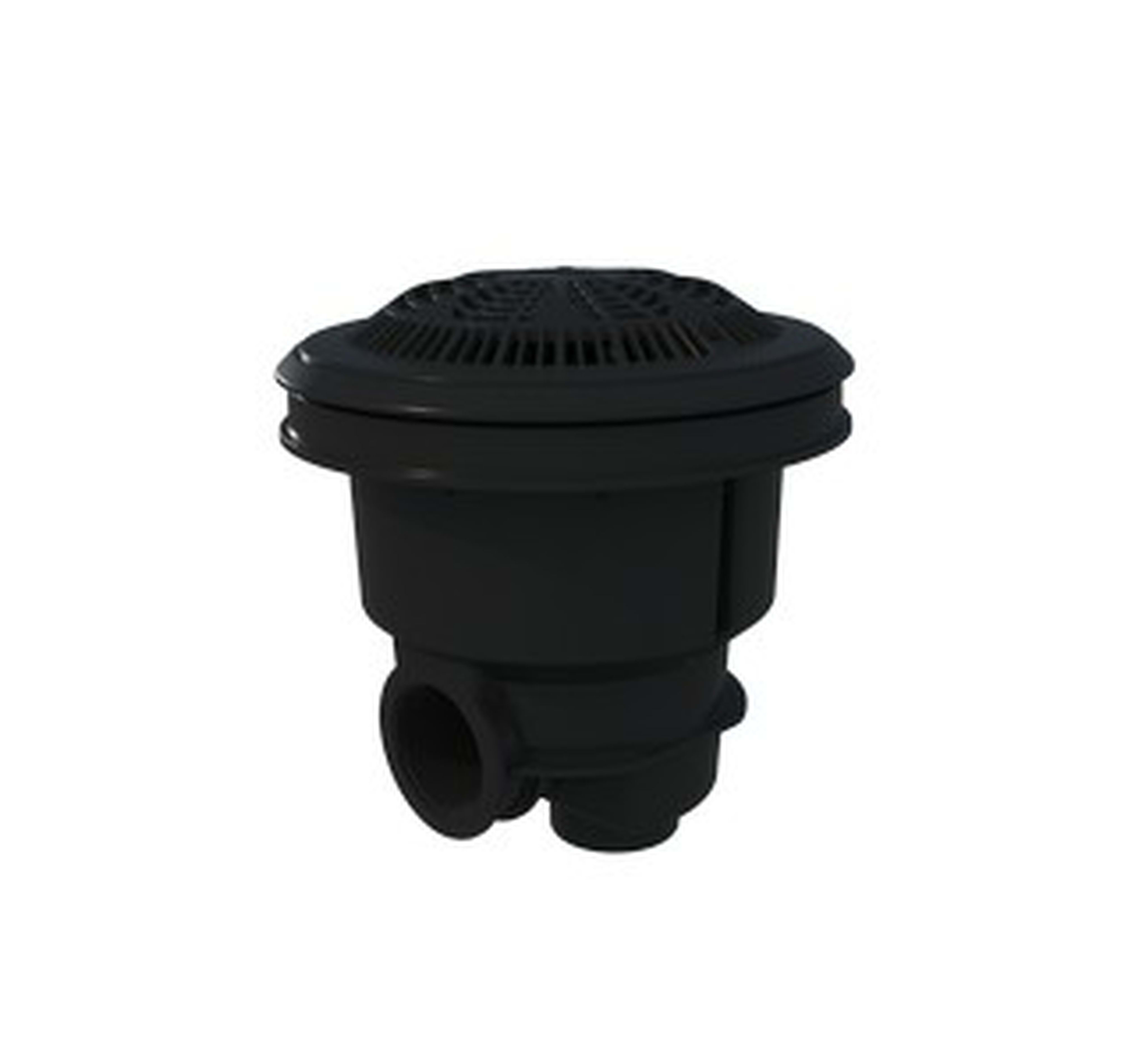 Astralpool - Bonde Fond Norm Circulaire Abs Plate Piscine Prefa Anthracite