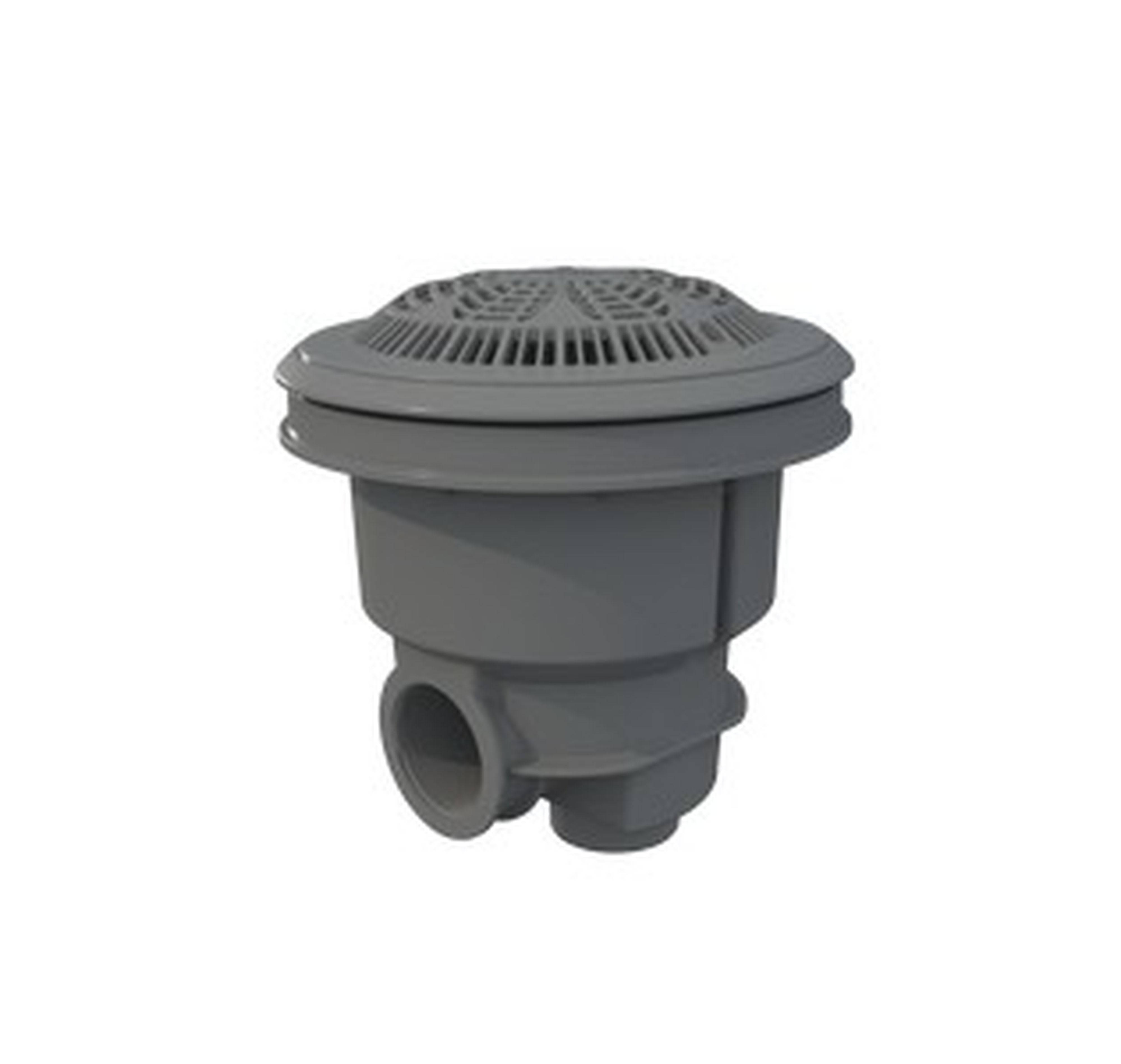 Astralpool - Bonde Fond Norm Circulaire Parker Piscine Prefa Abs Gris