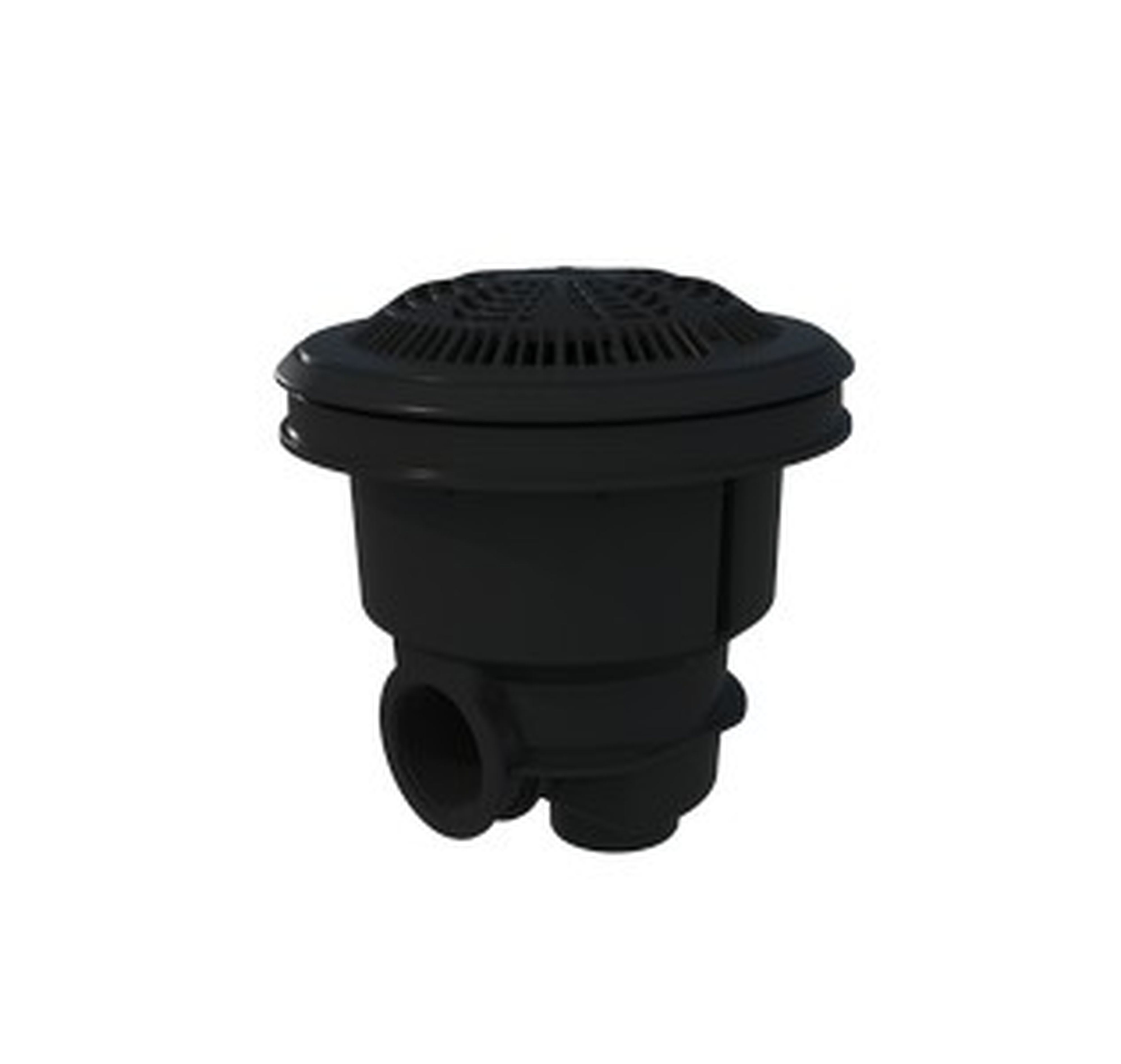 Astralpool - Bonde Fond Norm Circulaire Parker Piscine Prefa Abs Gris Anthracite