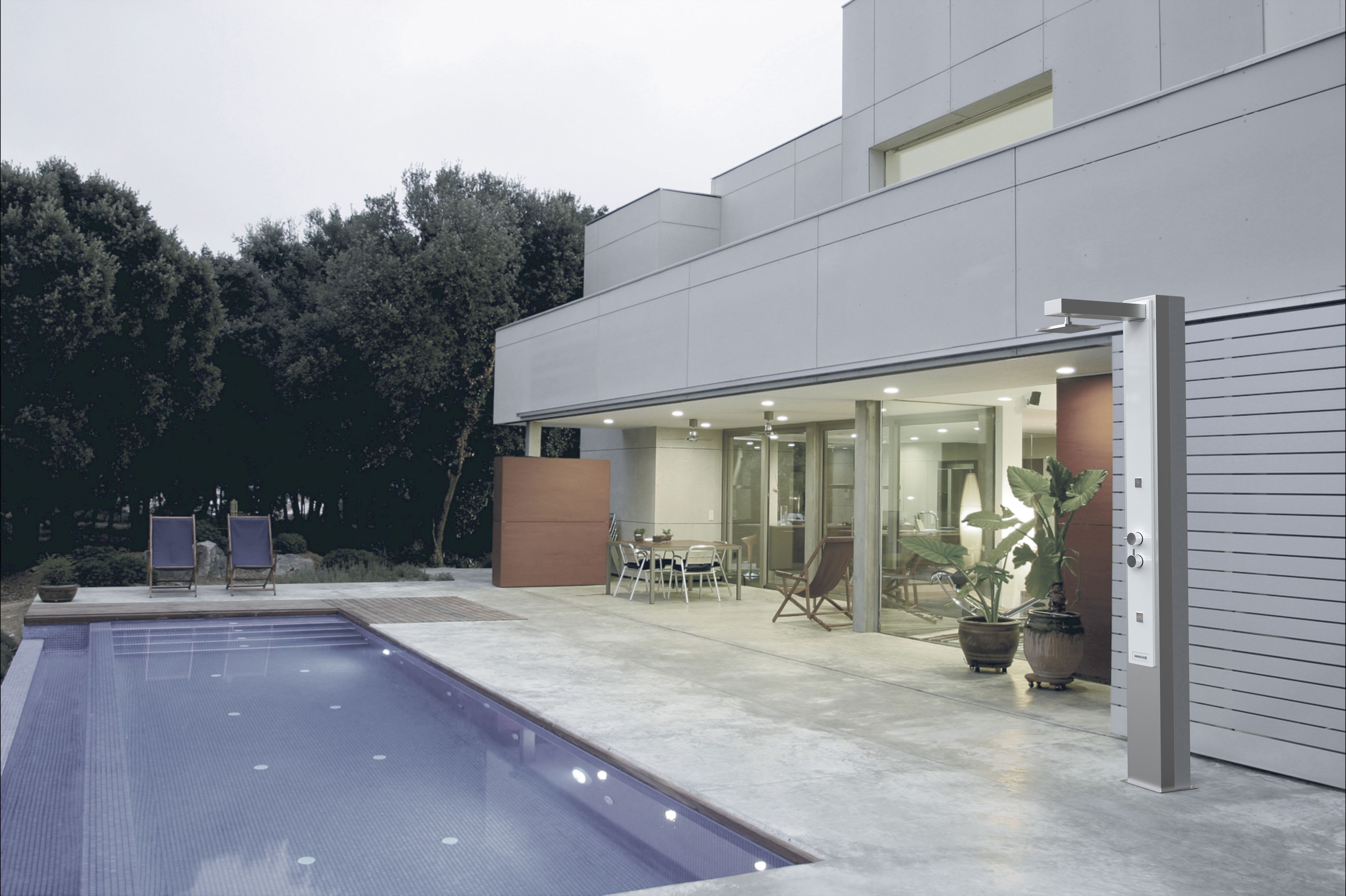 Astralpool - Douche Solaire IGUAZU 25L avec brumisateur