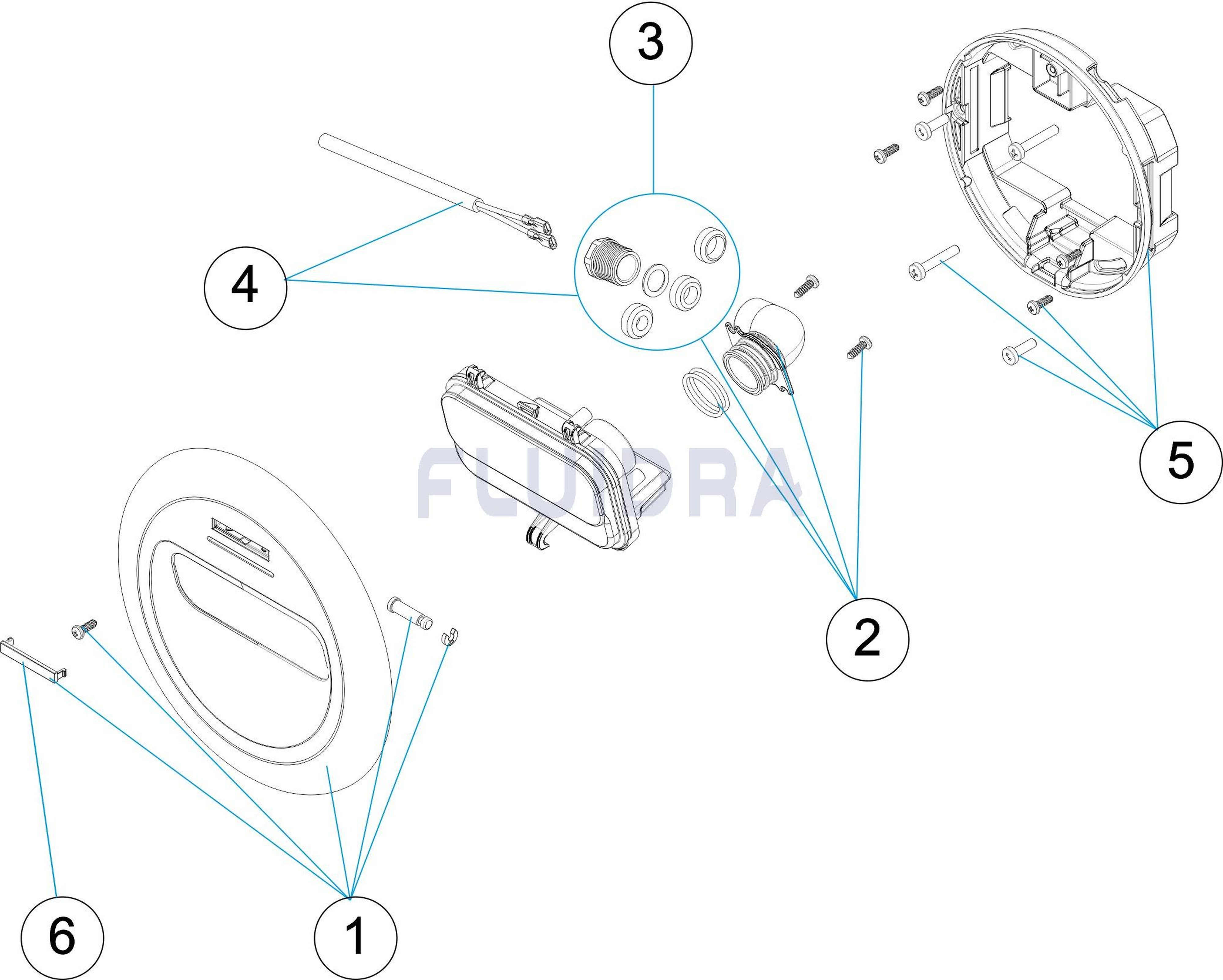 Astralpool - Lumiplus Design Led Blanc / Pure White