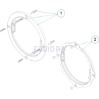 Astralpool - Kit De Fixation Lumiplus Design Pour Niches Par 56