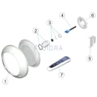 Astralpool - Lumiplus Rapid 1.11 Couleurs (1100 Lumens - 27W)