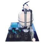 Astralpool - Kit Compact Swimspa Filtre 500 Avec 3 Pompes Massages