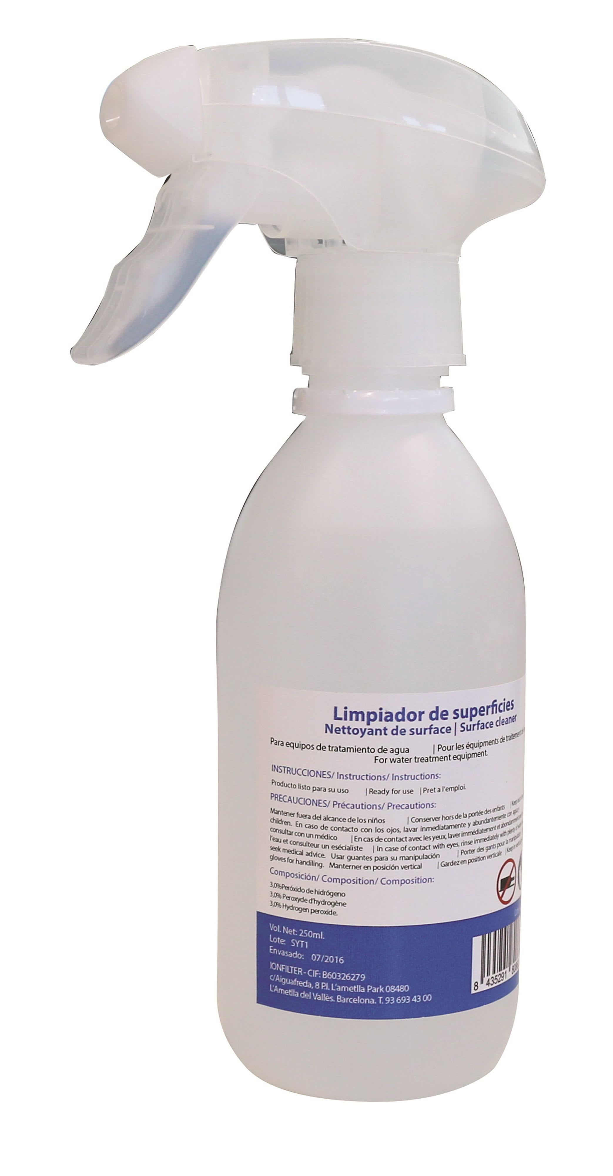 Astralpool - OXIBAC 250 Pour entretien et nettoyage des équipements de taitements.