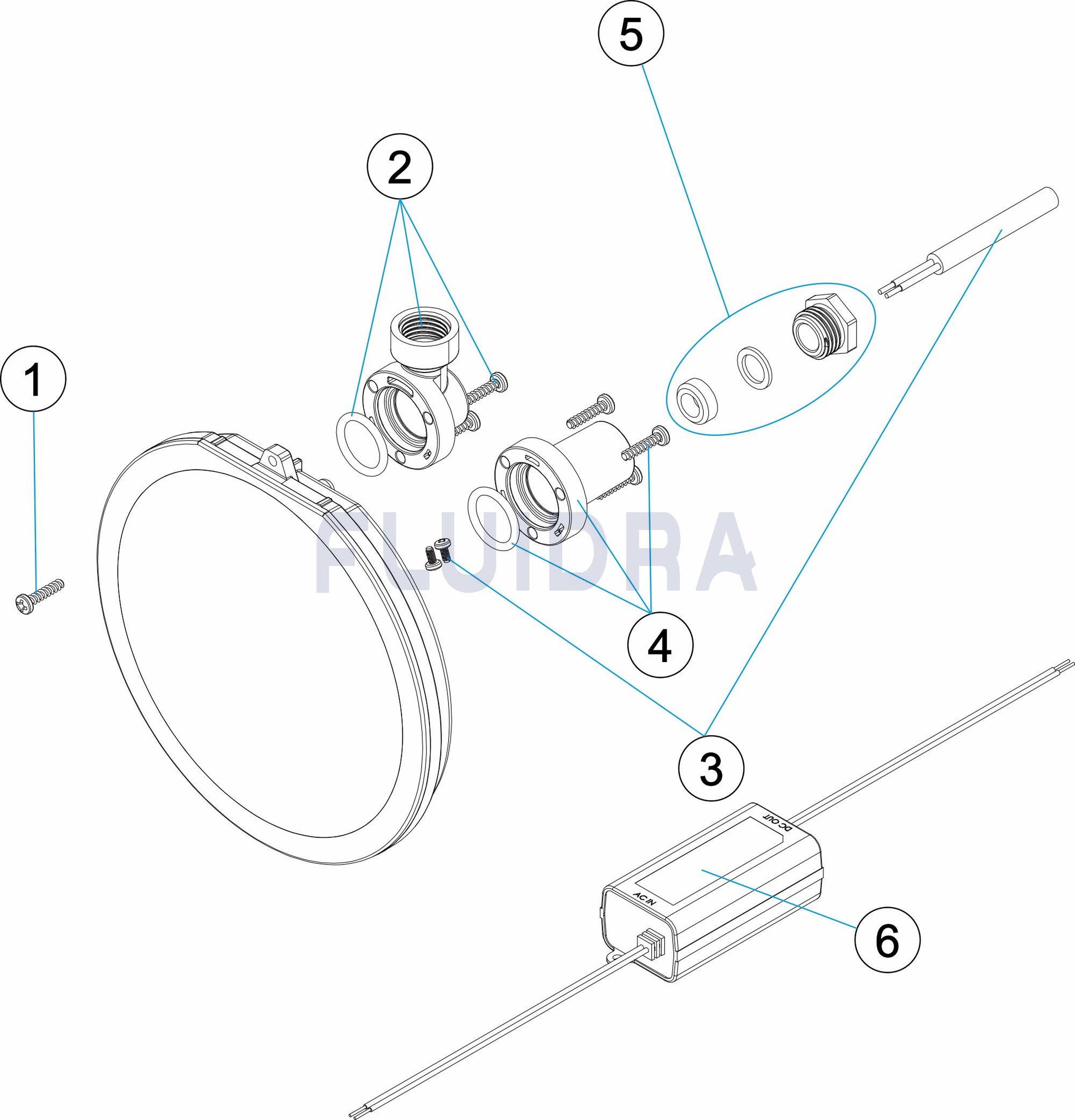Astralpool - Lampe Projecteur Lumiplus Flexi Blanc Dc V1