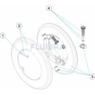 Astralpool - Enjoliveur Projecteur Lumiplus Flexiniche Gris