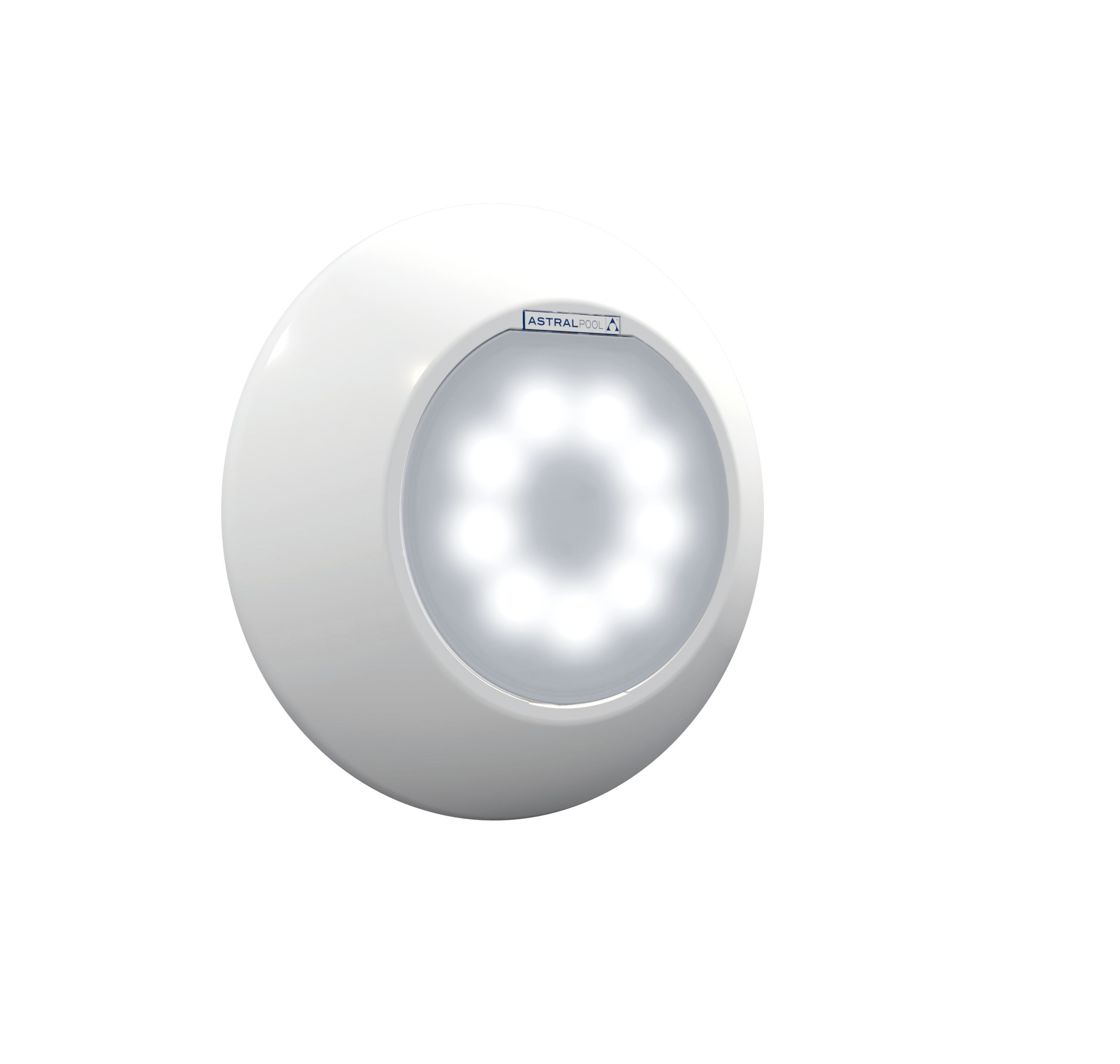 Astralpool - Projecteur Lumiplus Flexirapid _Lampe Blanche + Enjoliveur Blanc Ac V1