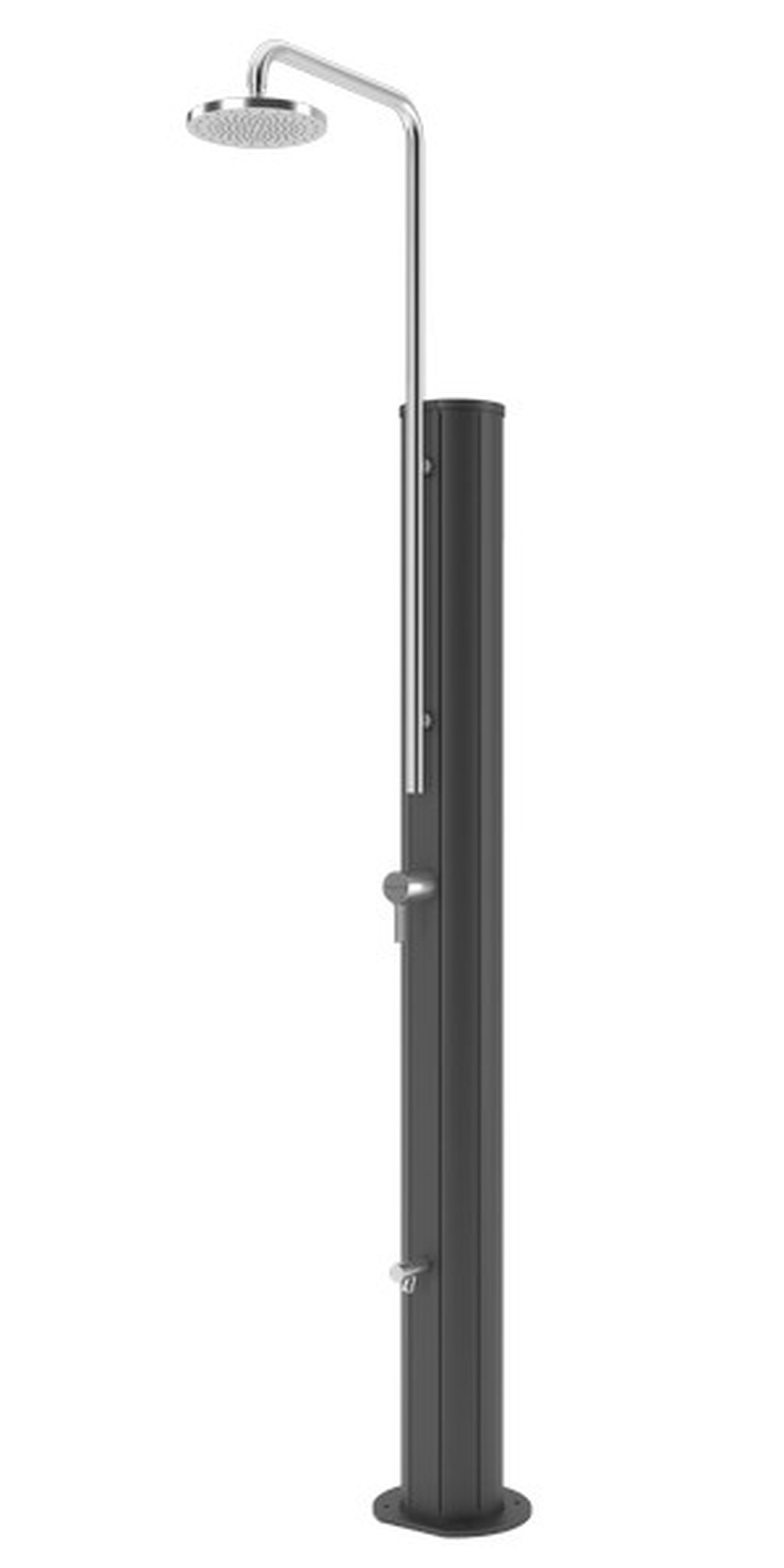 Astralpool - DOUCH SOLAIRE AP CHROME FINITION MÉTALLIQUE ANTHRACITE