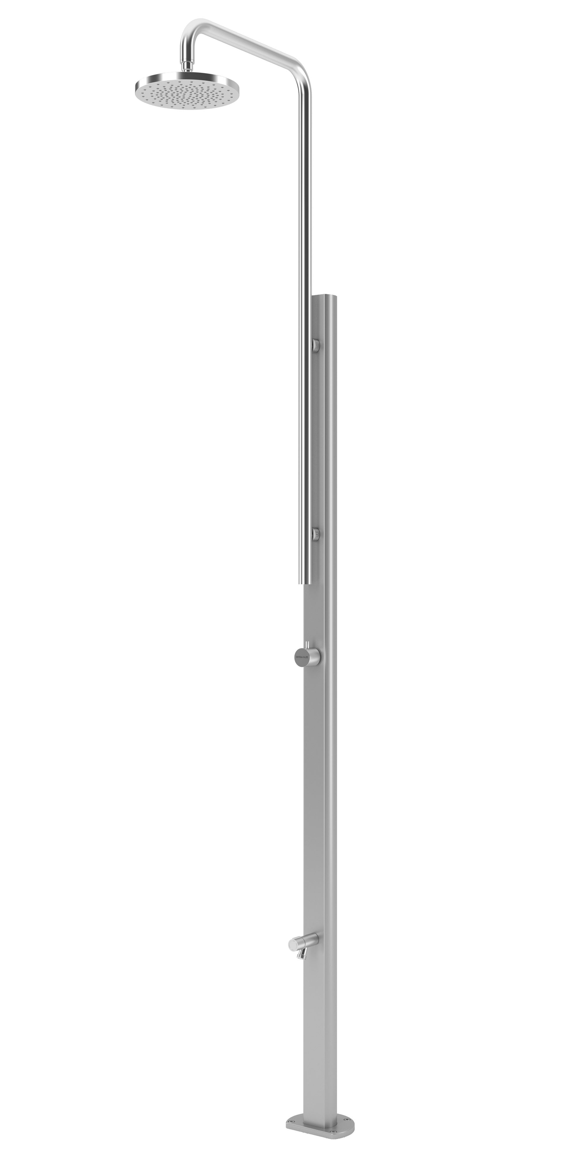 Astralpool - DOUCHE AP CHROME ARGENT NON SOLAIRE FINITION MÉTALLIQUE