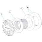 Astralpool - BONDE DE FOND MURALE PISCINE POLYESTER GRIS ANTHRACITE