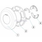Astralpool - Enjoliv Flexi Mini D132 SABLE pour buses PRESTIGE-NORM