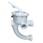 Astralpool - VANNE MULTIVOIES BLANCHE 1"1/2 AVEC MONTAGE CLASSIC PLUS