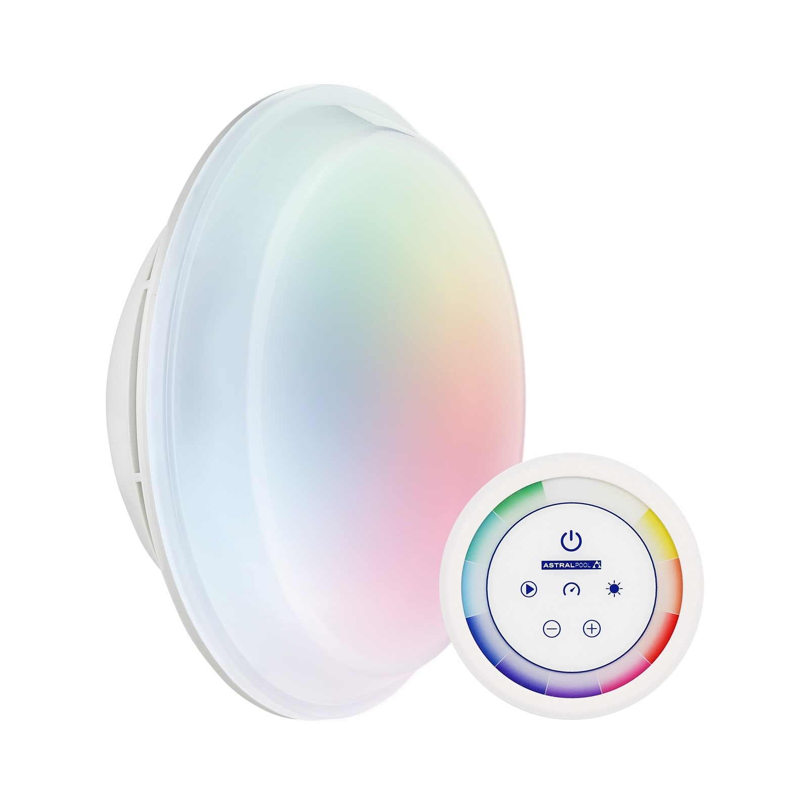 Astralpool - Kit 2 lampes PAR56 Plug&Play RGB 2000lm + télécommande