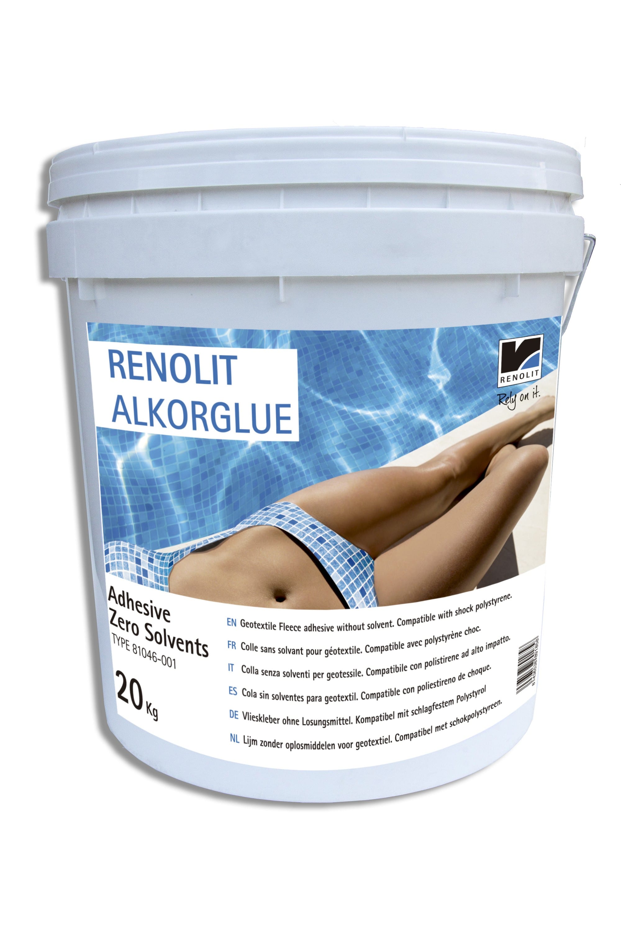 Astralpool - RENOLIT ALKORGLUE 20L ZERO SOLVANT