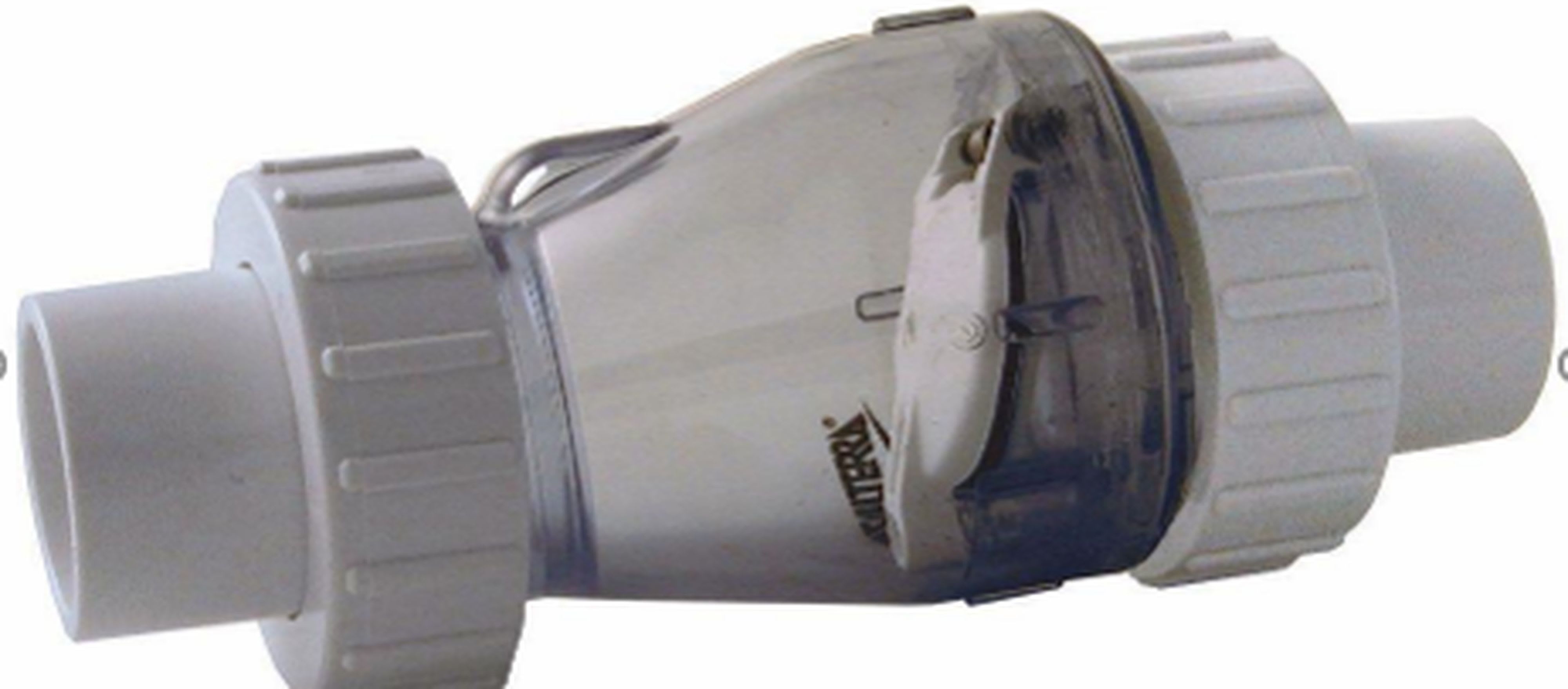 Astralpool - AF VALTERRA CLAPET ANTIRETOUR TRANSPARENT 63MM AVEC RESSORT