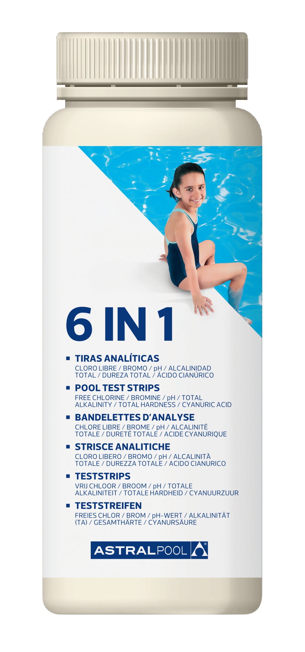 Astralpool - BANDELETTES ASTRALPOOL 6 EN 1